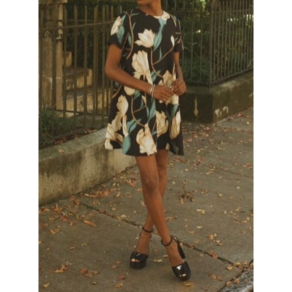 Mestiza Black Reversible Mini Swing Dress - Women - Picture 4 of 16